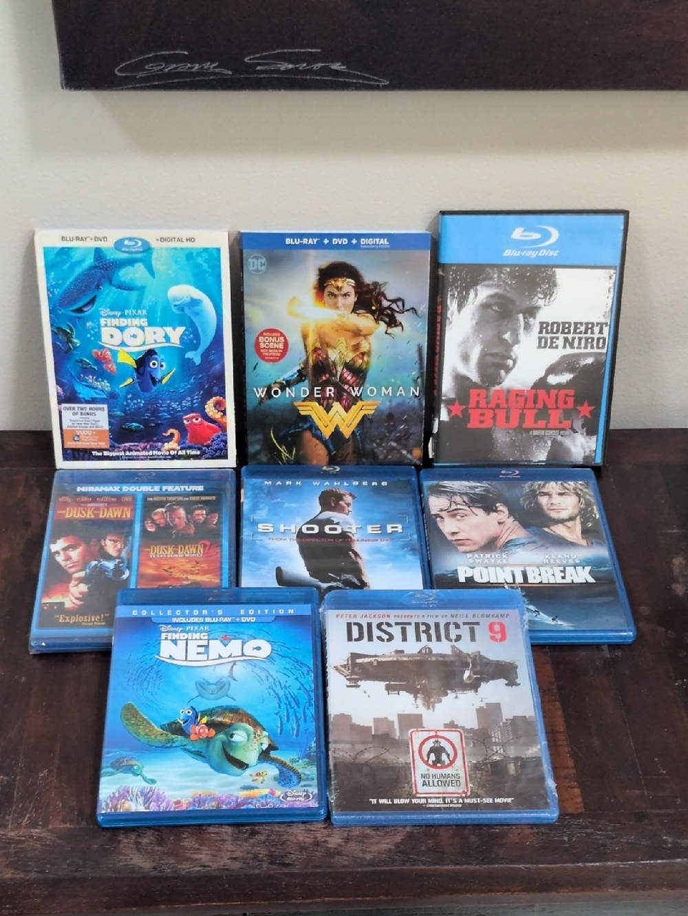 Disney Miramax Misc. Titles & Genres Lot of 8 Blu-Ray DVD's New and Used